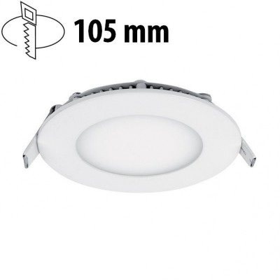 Φωτιστικό LED Στρογγυλό Χωνευτό 6W 230V 550lm 4000K Λευκό Φως Ημέρας 21-06101